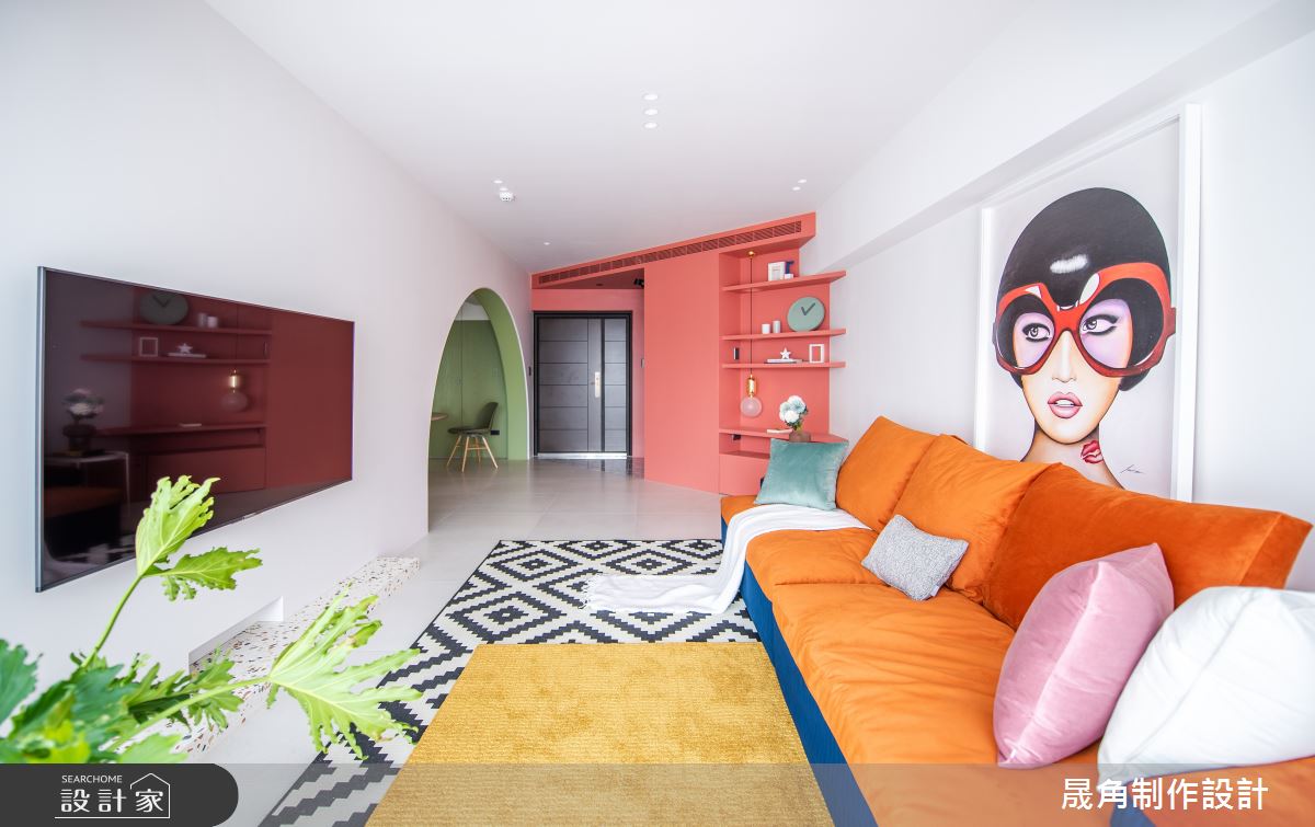 50坪新成屋(5年以下)＿北歐風客廳案例圖片＿晟角制作設計有限公司＿晟角_印象之4