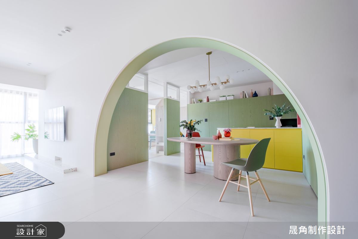 50坪新成屋(5年以下)＿北歐風餐廳案例圖片＿晟角制作設計有限公司＿晟角_印象之9