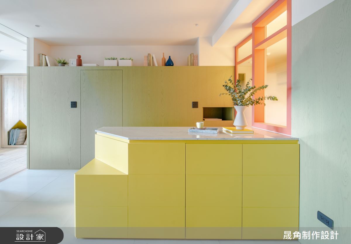 50坪新成屋(5年以下)＿北歐風吧檯案例圖片＿晟角制作設計有限公司＿晟角_印象之14