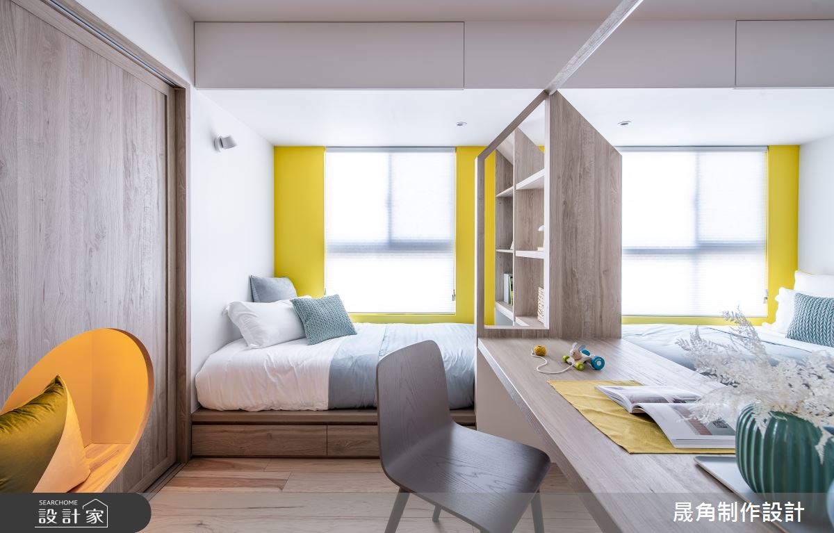50坪新成屋(5年以下)＿北歐風臥室案例圖片＿晟角制作設計有限公司＿晟角_印象之16