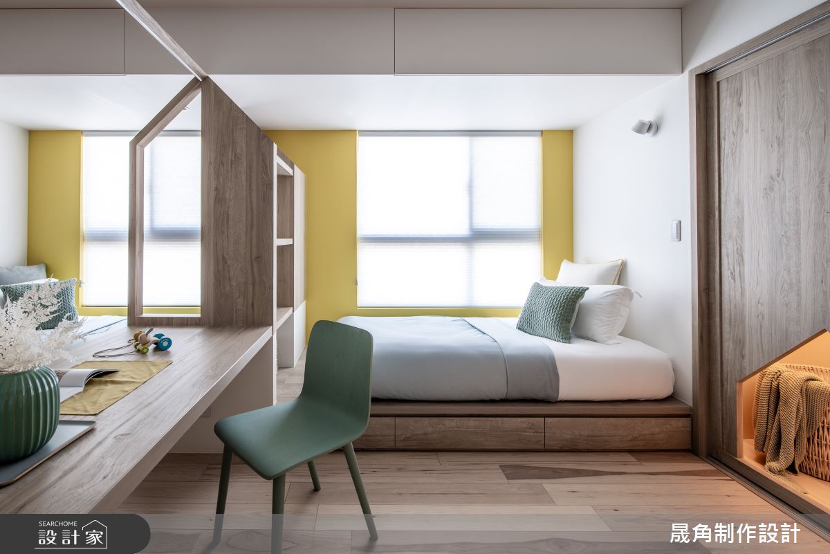 50坪新成屋(5年以下)＿北歐風臥室案例圖片＿晟角制作設計有限公司＿晟角_印象之19