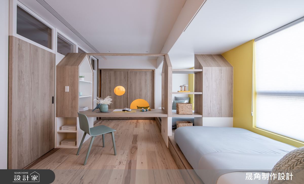 50坪新成屋(5年以下)＿北歐風臥室案例圖片＿晟角制作設計有限公司＿晟角_印象之20