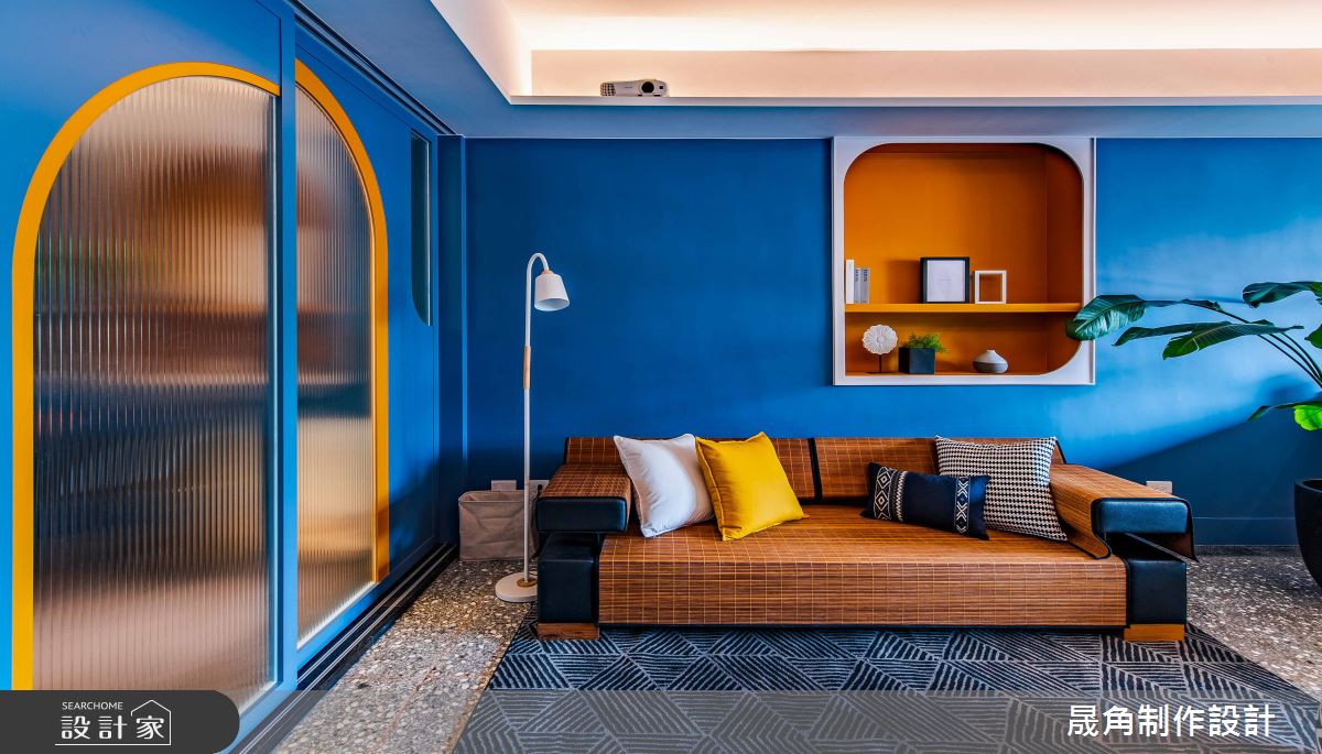 35坪老屋(16~30年)＿混搭風客廳案例圖片＿晟角制作設計有限公司＿晟角_潮聲之2