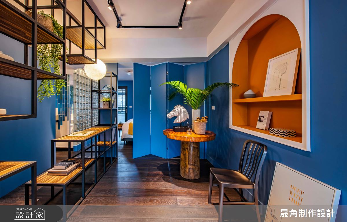 35坪老屋(16~30年)＿混搭風客廳案例圖片＿晟角制作設計有限公司＿晟角_潮聲之15