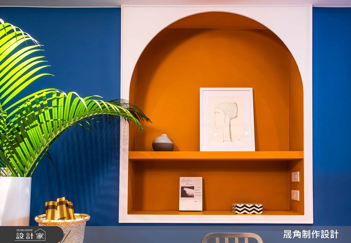 35坪老屋(16~30年)＿混搭風客廳案例圖片＿晟角制作設計有限公司＿晟角_潮聲之17