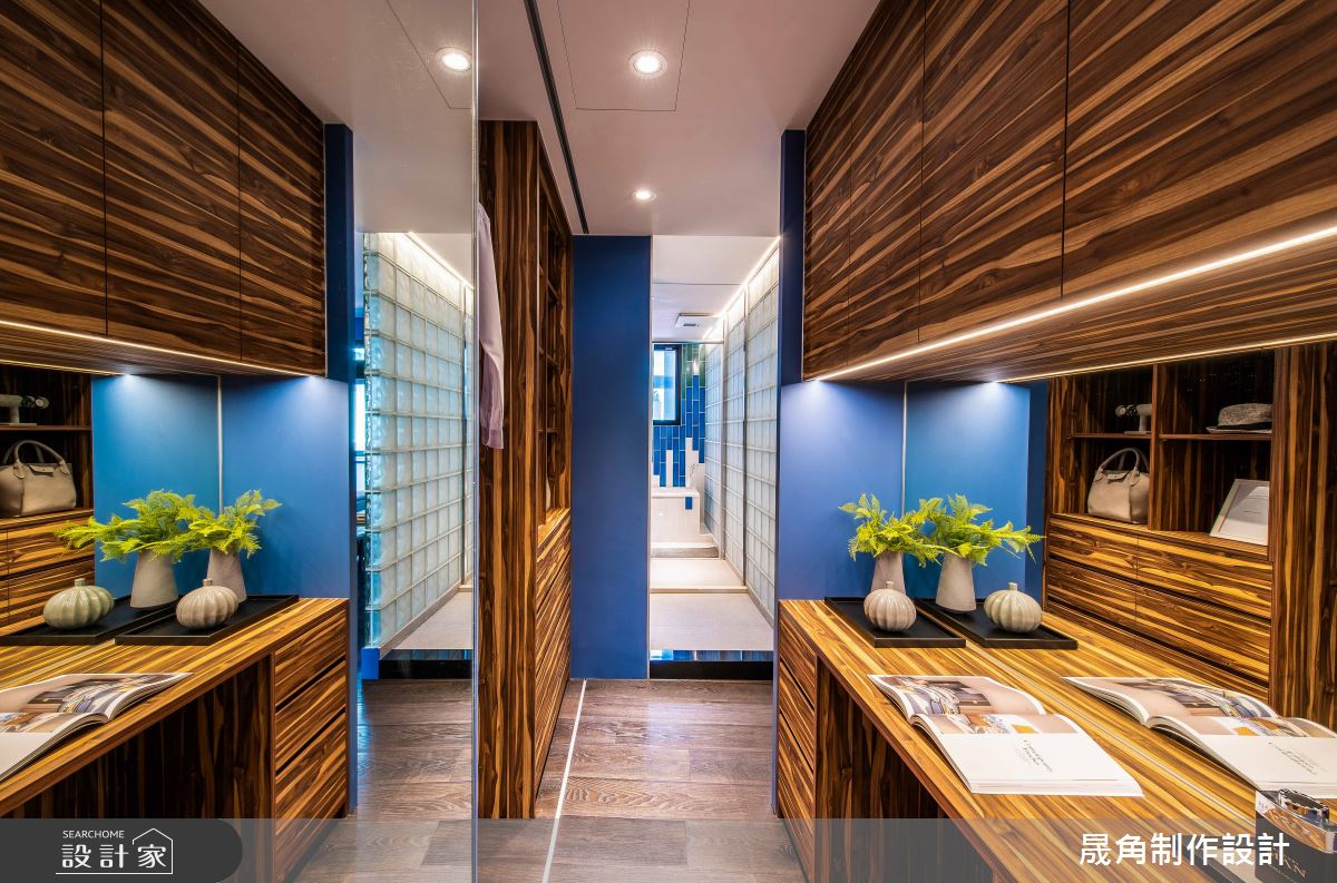 35坪老屋(16~30年)＿混搭風更衣間案例圖片＿晟角制作設計有限公司＿晟角_潮聲之22