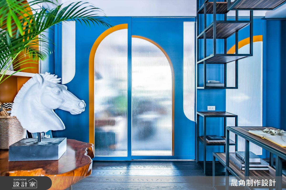 35坪老屋(16~30年)＿混搭風客廳案例圖片＿晟角制作設計有限公司＿晟角_潮聲之16