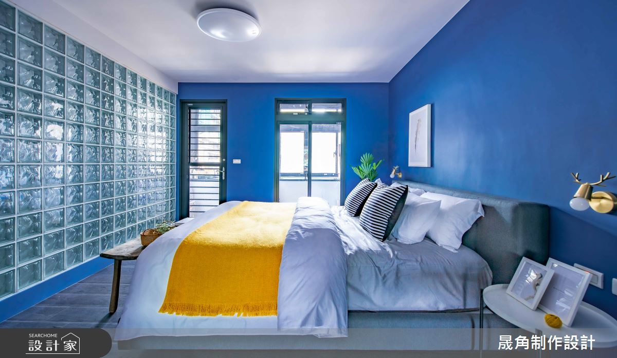 35坪老屋(16~30年)＿混搭風臥室案例圖片＿晟角制作設計有限公司＿晟角_潮聲之18