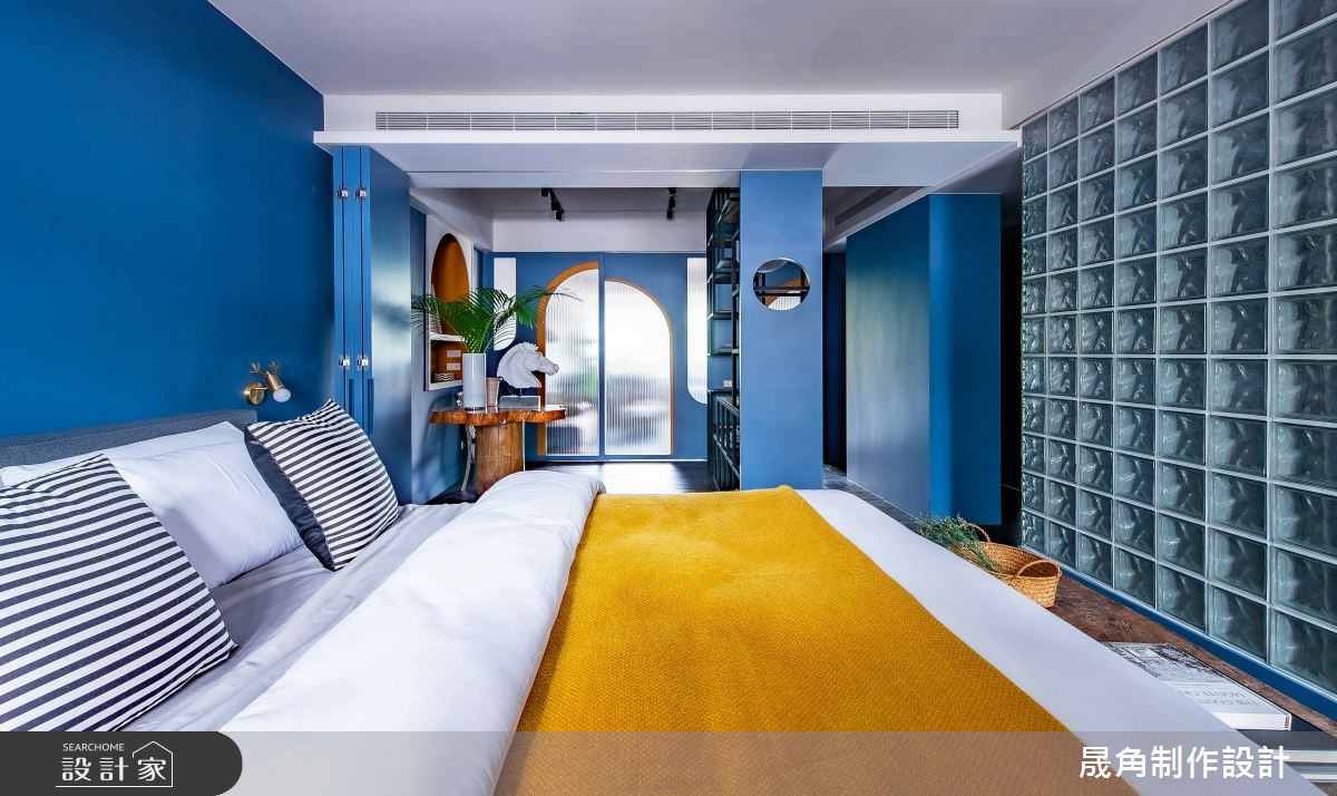 35坪老屋(16~30年)＿混搭風臥室案例圖片＿晟角制作設計有限公司＿晟角_潮聲之20