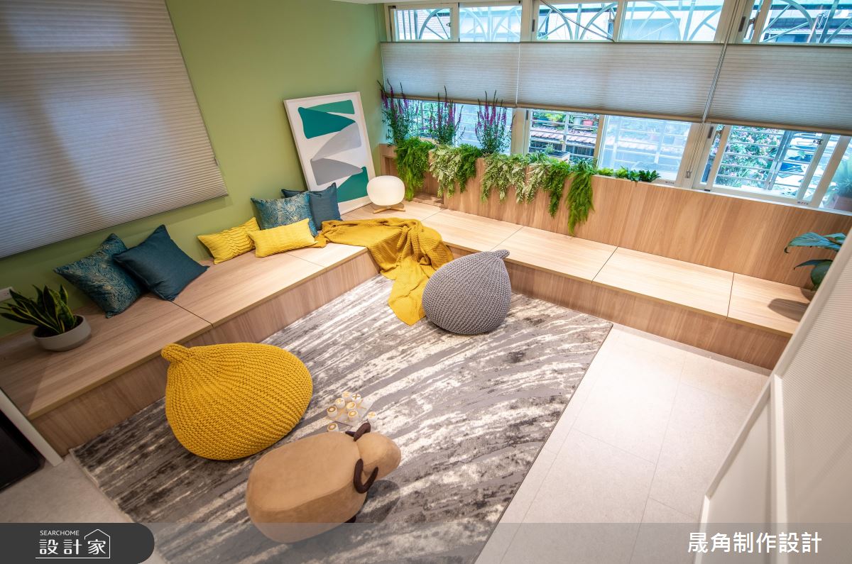 40坪老屋(16~30年)＿混搭風客廳臥榻案例圖片＿晟角制作設計有限公司＿晟角_朝晨之4