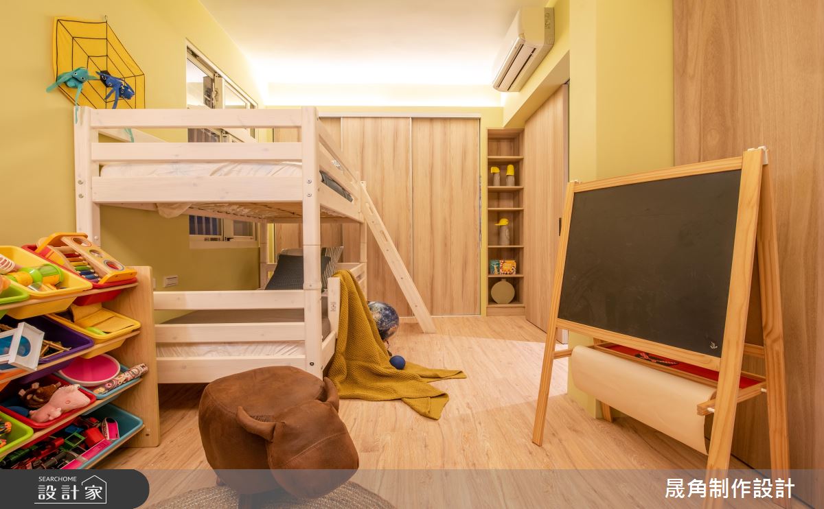 40坪老屋(16~30年)＿混搭風兒童房兒童房案例圖片＿晟角制作設計有限公司＿晟角_朝晨之19