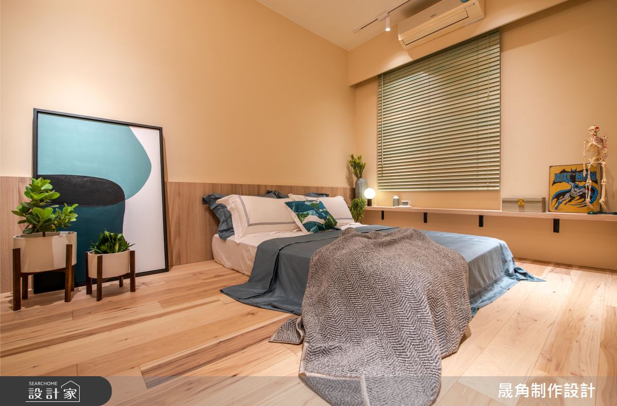 40坪老屋(16~30年)＿混搭風臥室案例圖片＿晟角制作設計有限公司＿晟角_朝晨之22