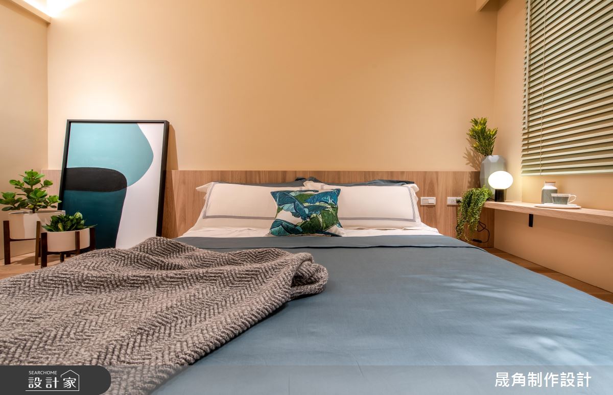 40坪老屋(16~30年)＿混搭風臥室案例圖片＿晟角制作設計有限公司＿晟角_朝晨之23