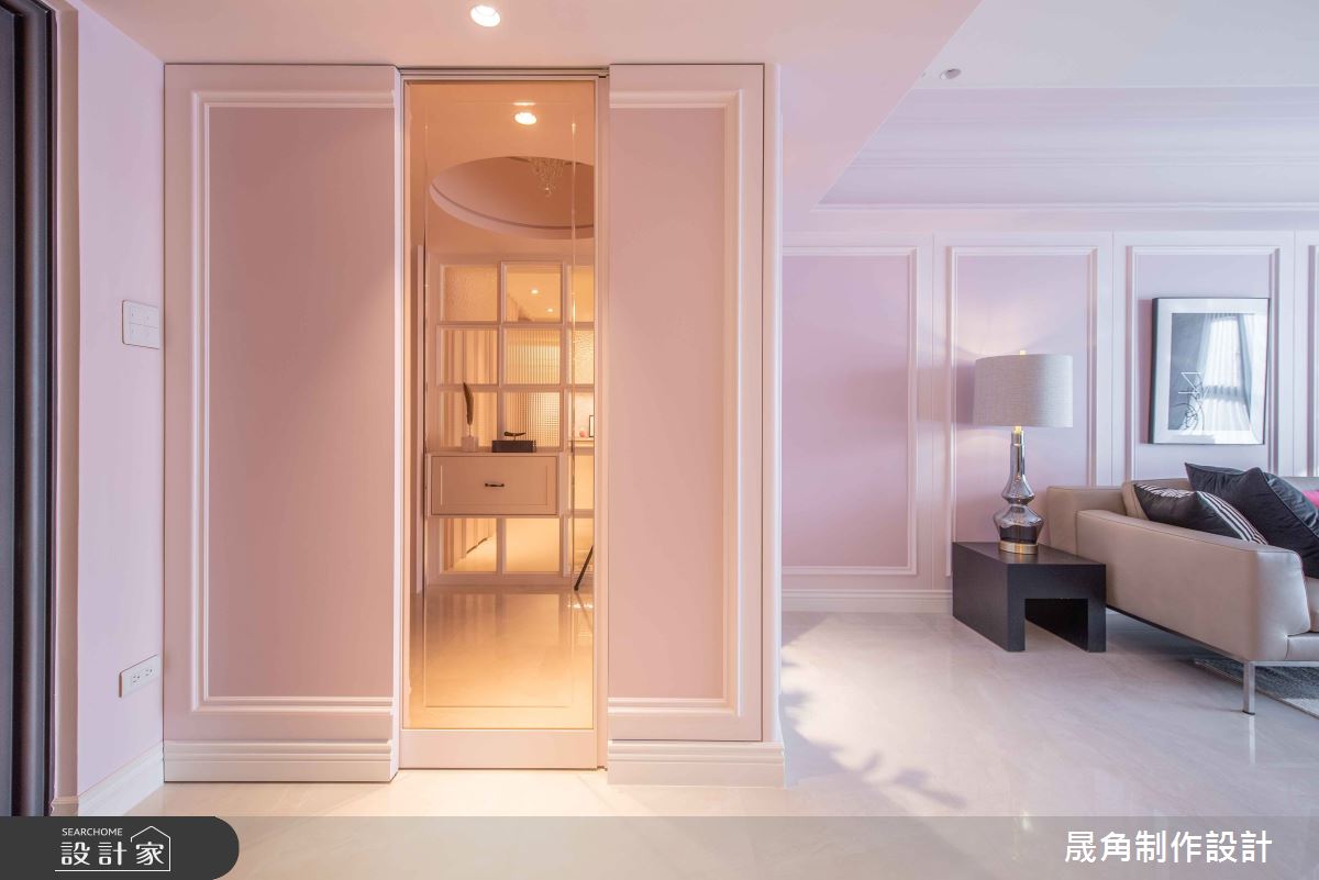50坪新成屋(5年以下)＿新古典案例圖片＿晟角制作設計有限公司＿晟角_薔薇之3