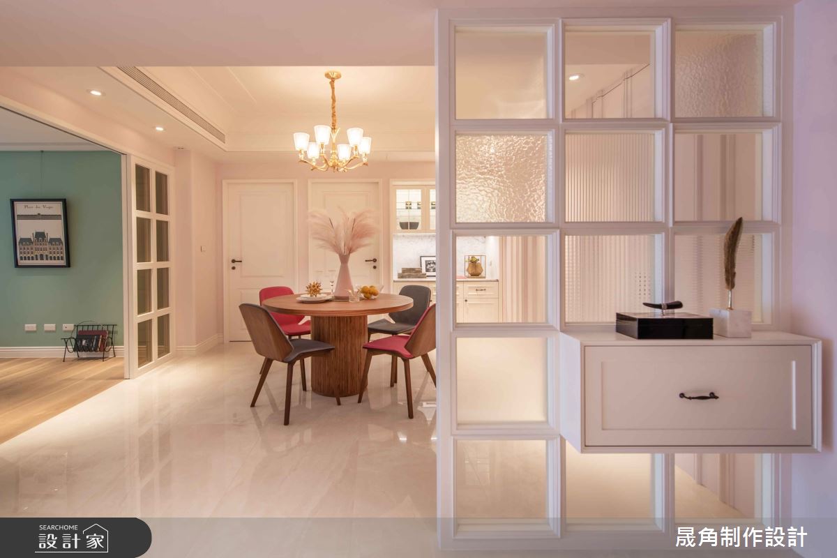 50坪新成屋(5年以下)＿新古典案例圖片＿晟角制作設計有限公司＿晟角_薔薇之6