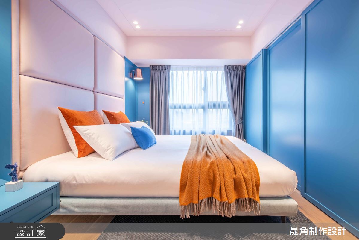 50坪新成屋(5年以下)＿新古典臥室案例圖片＿晟角制作設計有限公司＿晟角_薔薇之18