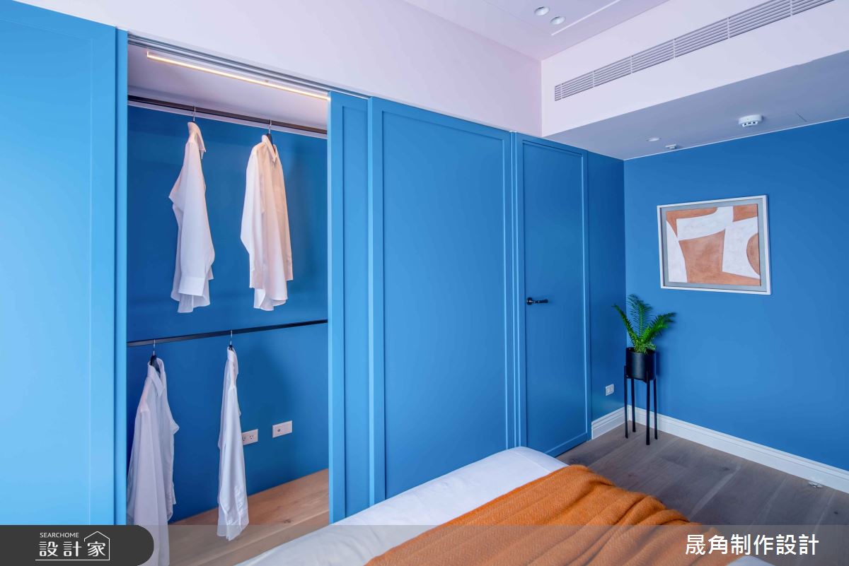 50坪新成屋(5年以下)＿新古典臥室案例圖片＿晟角制作設計有限公司＿晟角_薔薇之21
