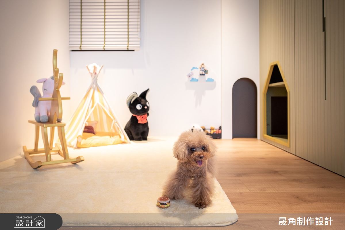 60坪新成屋(5年以下)＿北歐風多功能室案例圖片＿晟角制作設計有限公司＿晟角_風稜之15