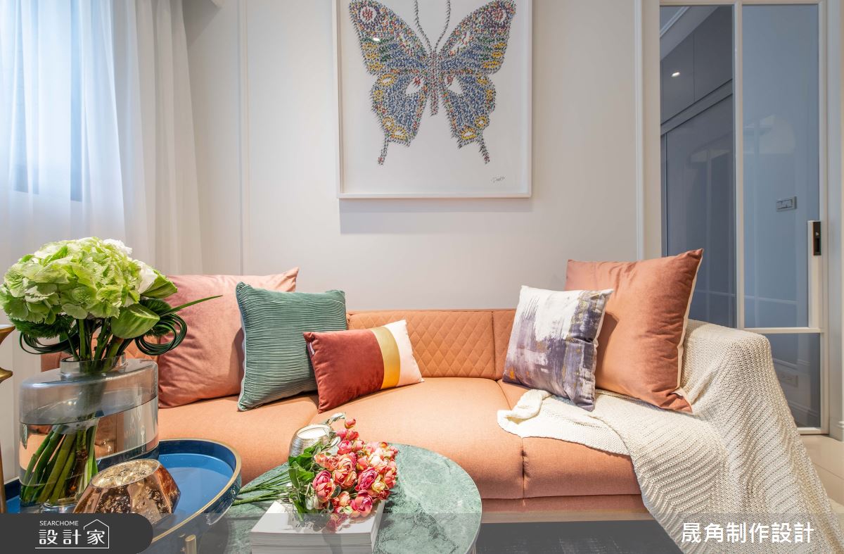 30坪新成屋(5年以下)＿新古典客廳案例圖片＿晟角制作設計有限公司＿晟角_香榭之8