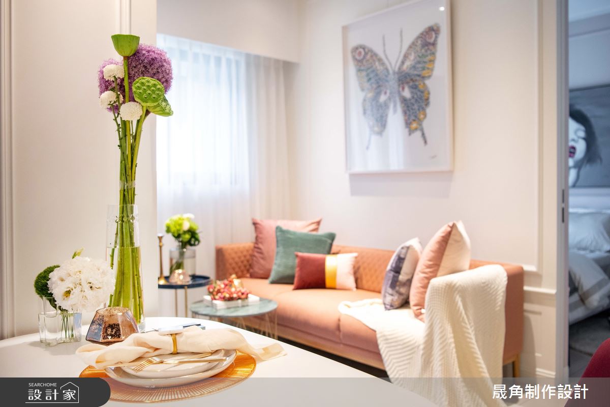 30坪新成屋(5年以下)＿新古典客廳案例圖片＿晟角制作設計有限公司＿晟角_香榭之7