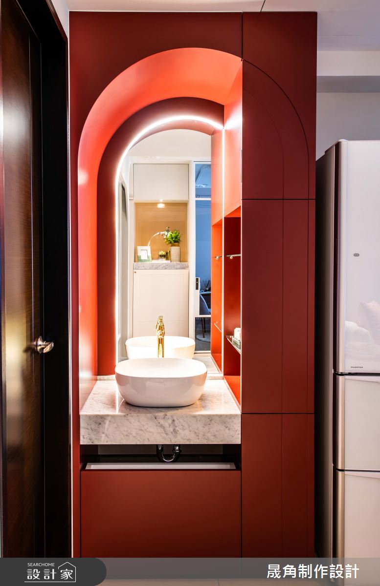 30坪新成屋(5年以下)＿新古典浴室案例圖片＿晟角制作設計有限公司＿晟角_香榭之15