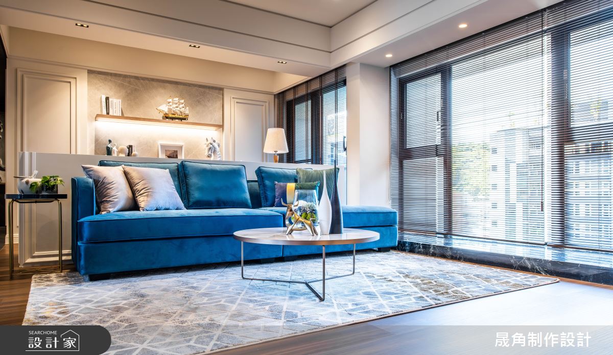 62坪新成屋(5年以下)＿新古典客廳案例圖片＿晟角制作設計有限公司＿晟角_碧凝青之5