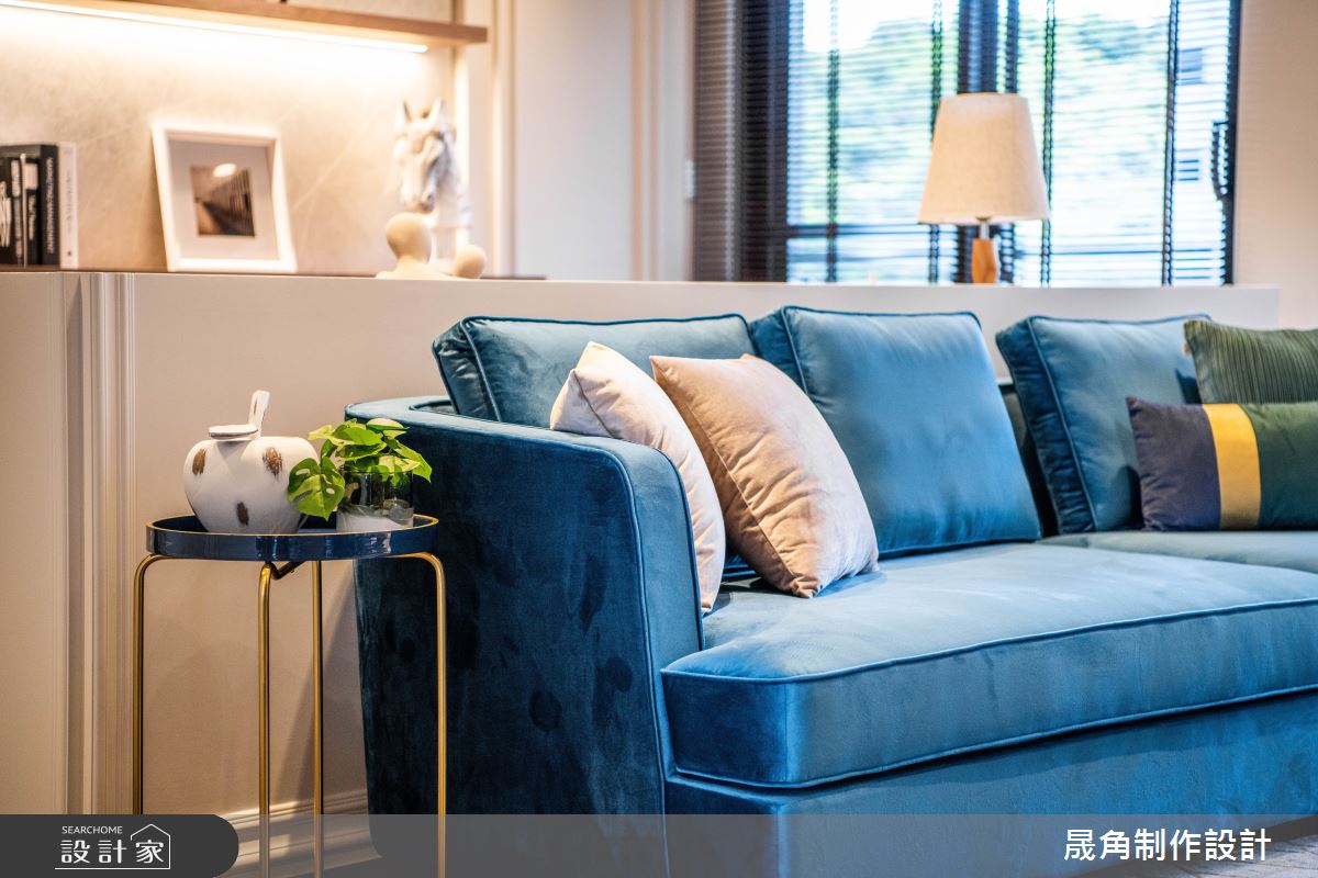 62坪新成屋(5年以下)＿新古典客廳案例圖片＿晟角制作設計有限公司＿晟角_碧凝青之6