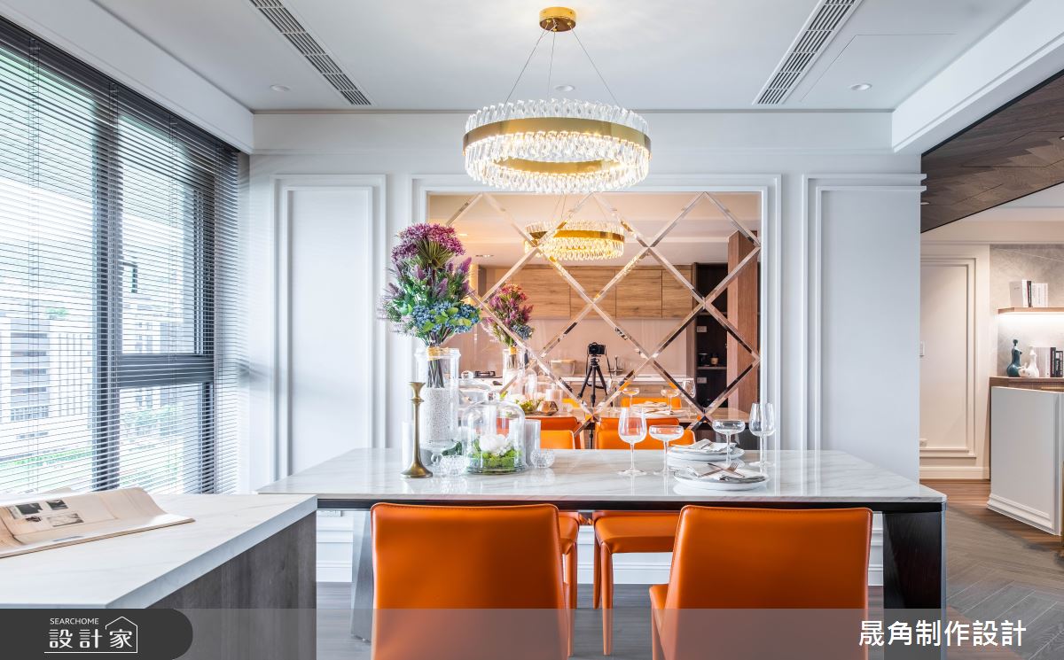 62坪新成屋(5年以下)＿新古典餐廳案例圖片＿晟角制作設計有限公司＿晟角_碧凝青之12