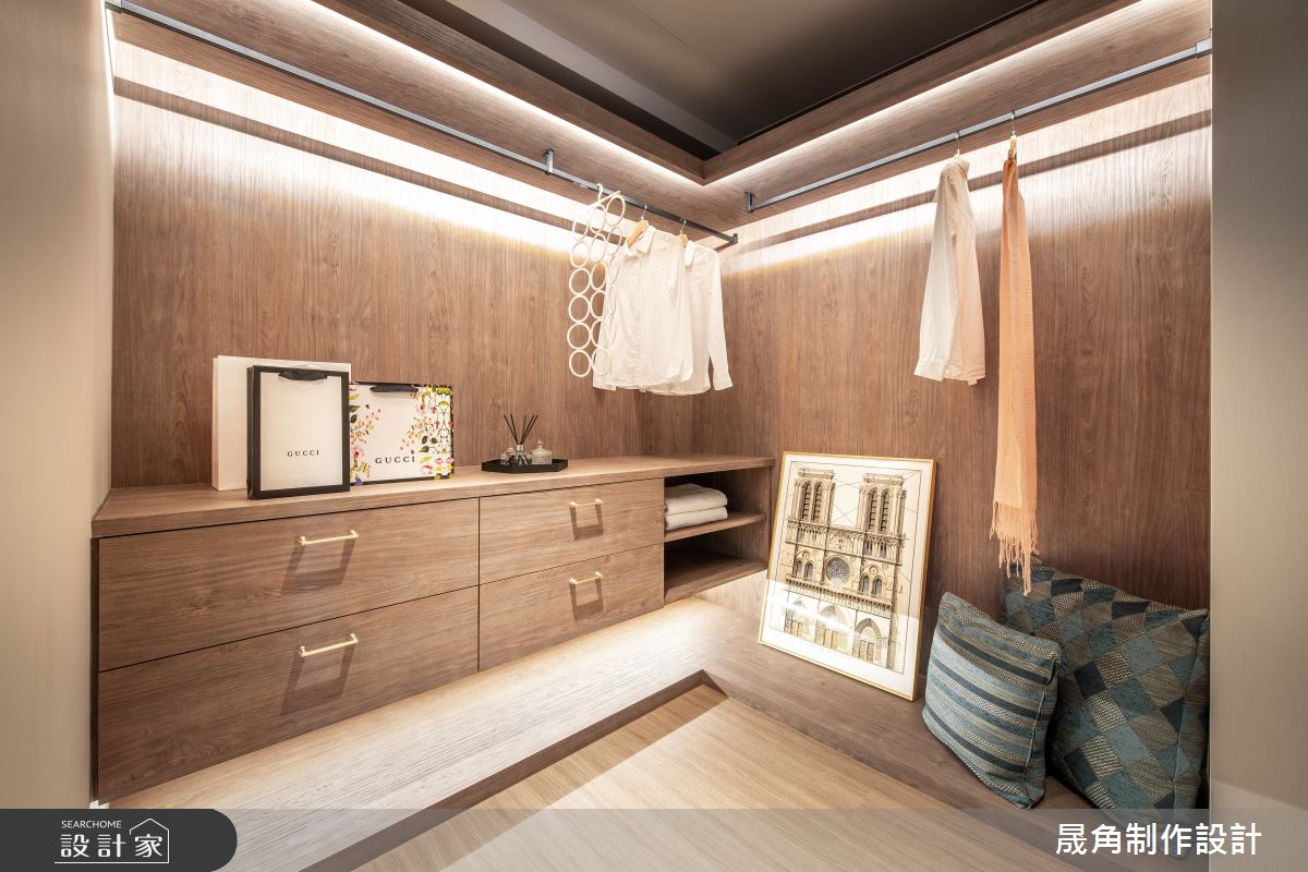 62坪新成屋(5年以下)＿新古典更衣間案例圖片＿晟角制作設計有限公司＿晟角_碧凝青之21