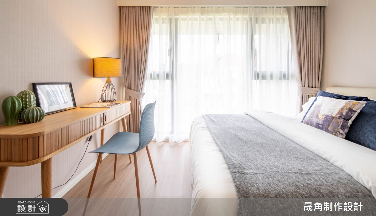 62坪新成屋(5年以下)＿新古典臥室案例圖片＿晟角制作設計有限公司＿晟角_碧凝青之23