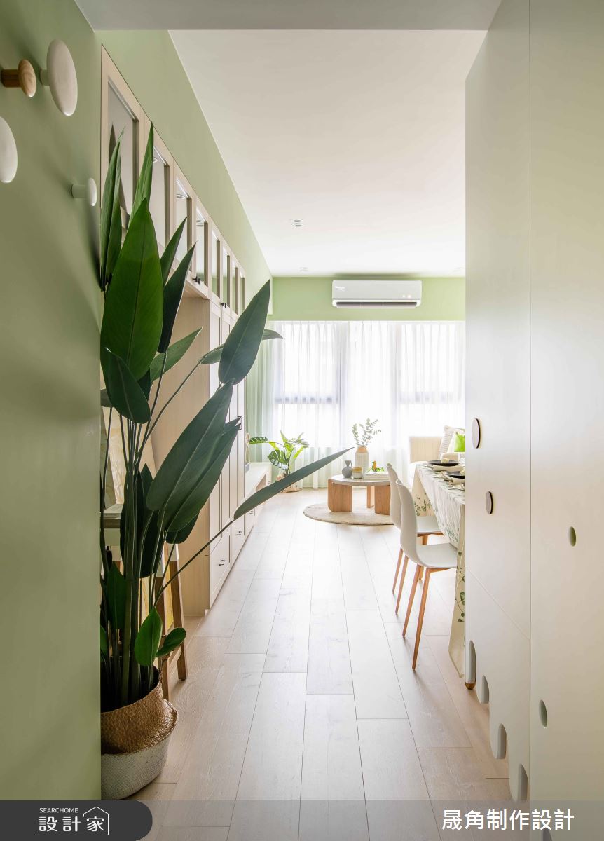 32坪新成屋(5年以下)＿北歐風玄關案例圖片＿晟角制作設計有限公司＿晟角_蒔穗之4612