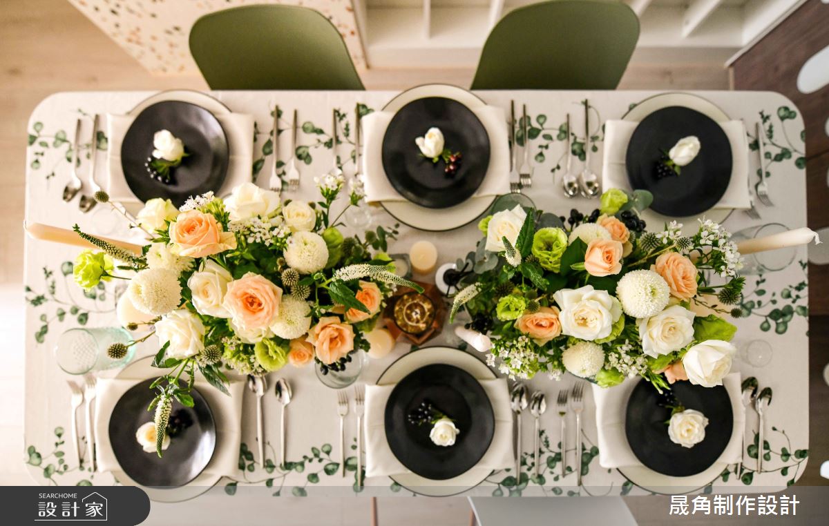 32坪新成屋(5年以下)＿北歐風餐廳案例圖片＿晟角制作設計有限公司＿晟角_蒔穗之10