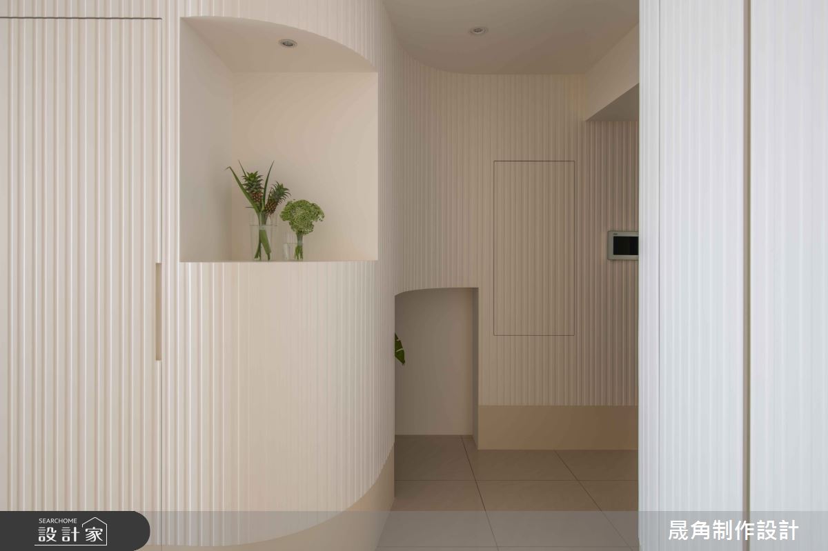 55坪新成屋(5年以下)＿混搭風玄關案例圖片＿晟角制作設計有限公司＿晟角_直覺之2