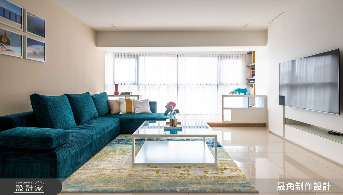 55坪新成屋(5年以下)＿混搭風客廳案例圖片＿晟角制作設計有限公司＿晟角_直覺之9