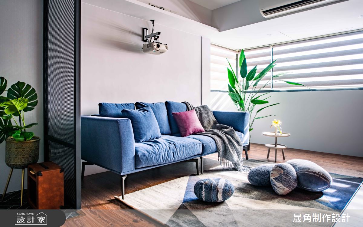 26坪老屋(16~30年)＿混搭風客廳案例圖片＿晟角制作設計有限公司＿晟角_手足之4