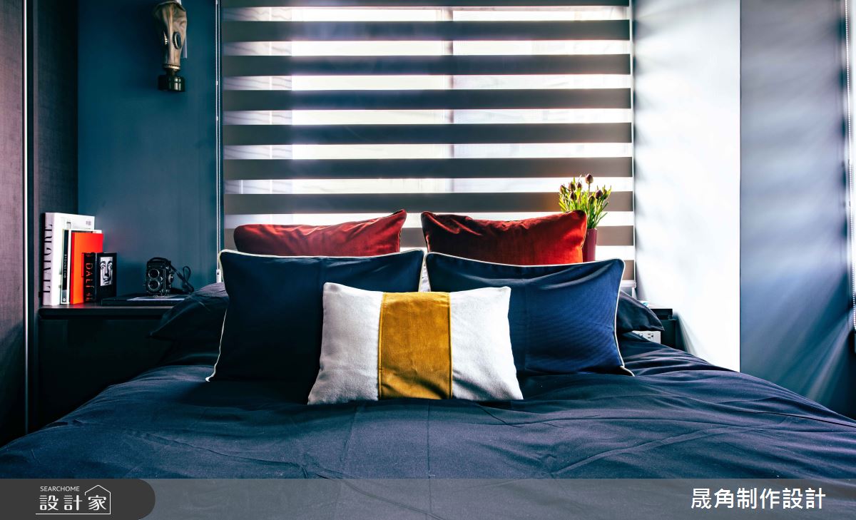 26坪老屋(16~30年)＿混搭風臥室案例圖片＿晟角制作設計有限公司＿晟角_手足之26
