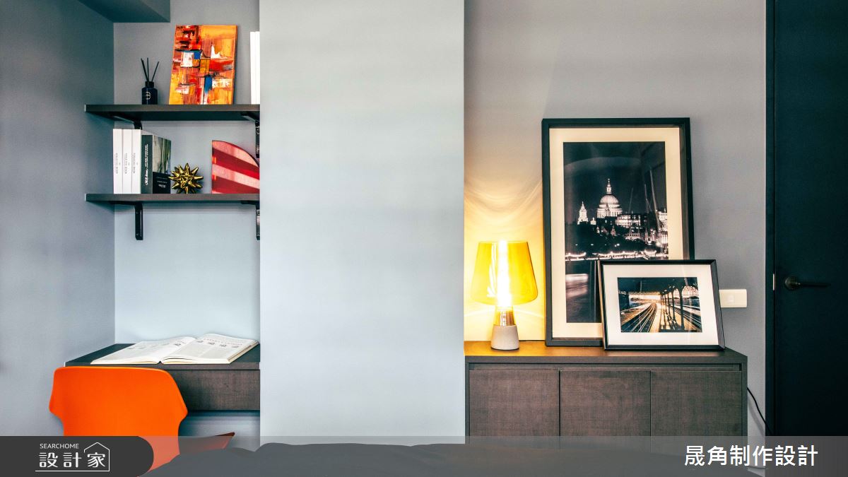 26坪老屋(16~30年)＿混搭風臥室案例圖片＿晟角制作設計有限公司＿晟角_手足之27