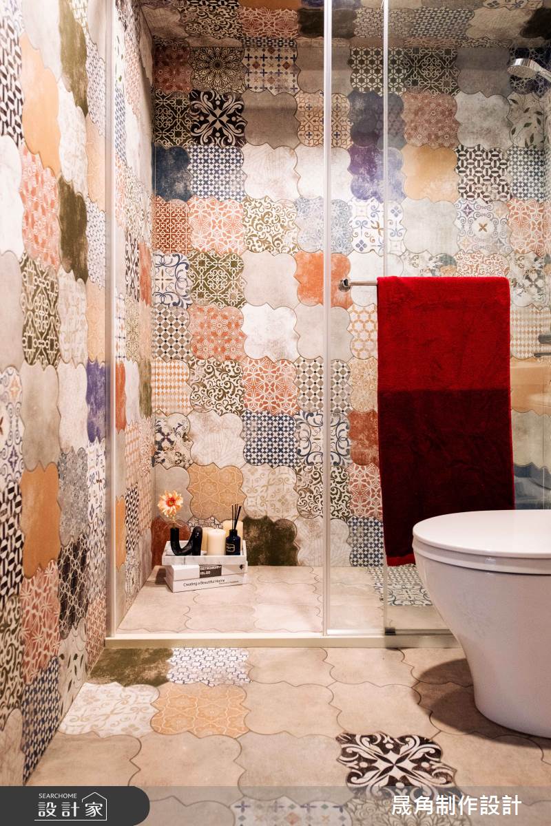 26坪老屋(16~30年)＿混搭風浴室案例圖片＿晟角制作設計有限公司＿晟角_手足之27