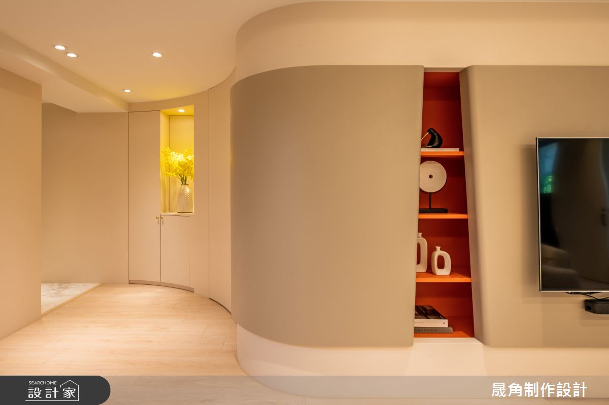 40坪中古屋(5~15年)＿飯店風客廳案例圖片＿晟角制作設計有限公司＿晟角_茉莉之7