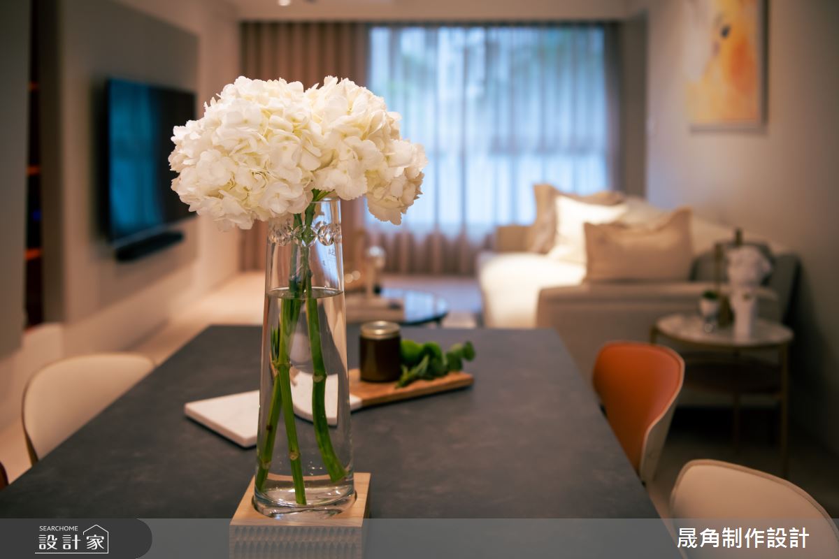 40坪中古屋(5~15年)＿飯店風客廳案例圖片＿晟角制作設計有限公司＿晟角_茉莉之14