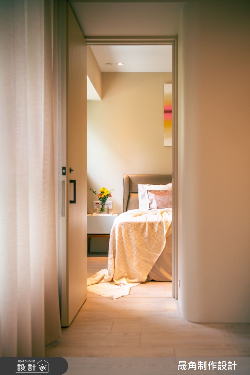 40坪中古屋(5~15年)＿飯店風臥室案例圖片＿晟角制作設計有限公司＿晟角_茉莉之17