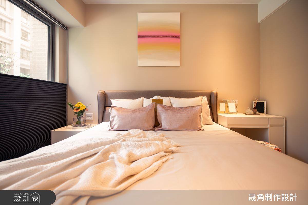 40坪中古屋(5~15年)＿飯店風臥室案例圖片＿晟角制作設計有限公司＿晟角_茉莉之19