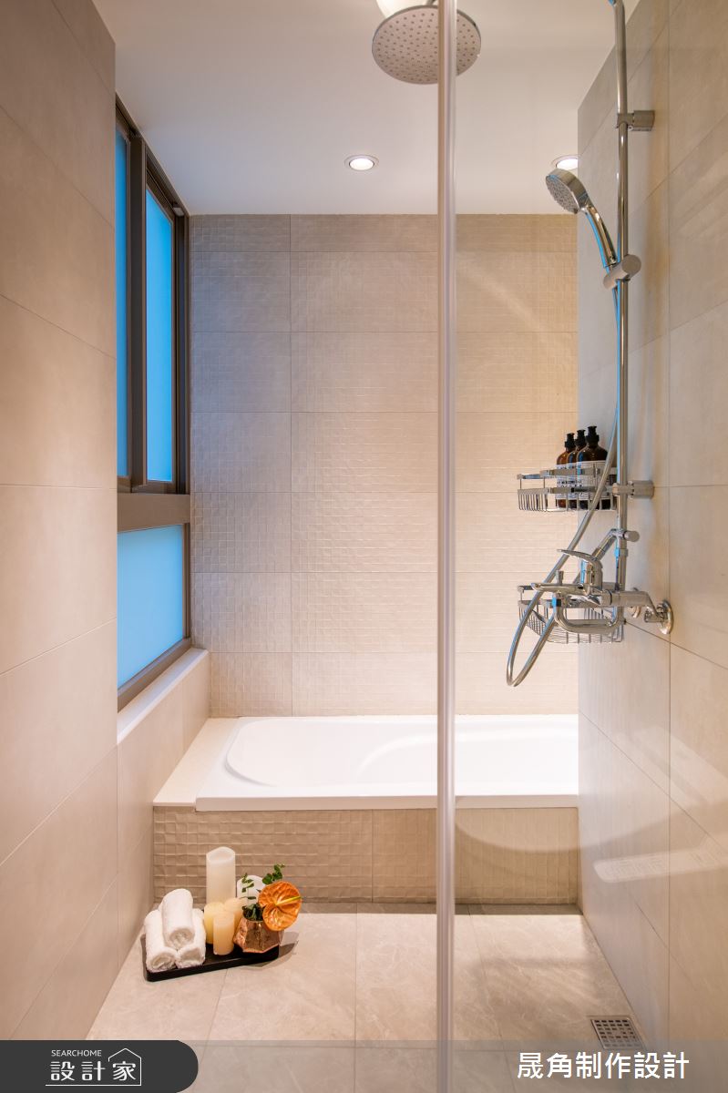 40坪中古屋(5~15年)＿飯店風浴室案例圖片＿晟角制作設計有限公司＿晟角_茉莉之22