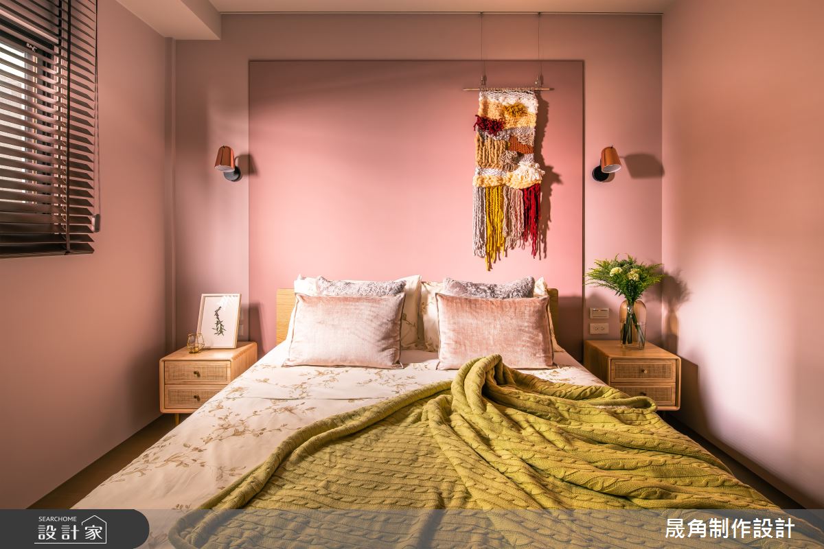 28坪老屋(41~50年)＿北歐風臥室案例圖片＿晟角制作設計有限公司＿晟角_桐月之19
