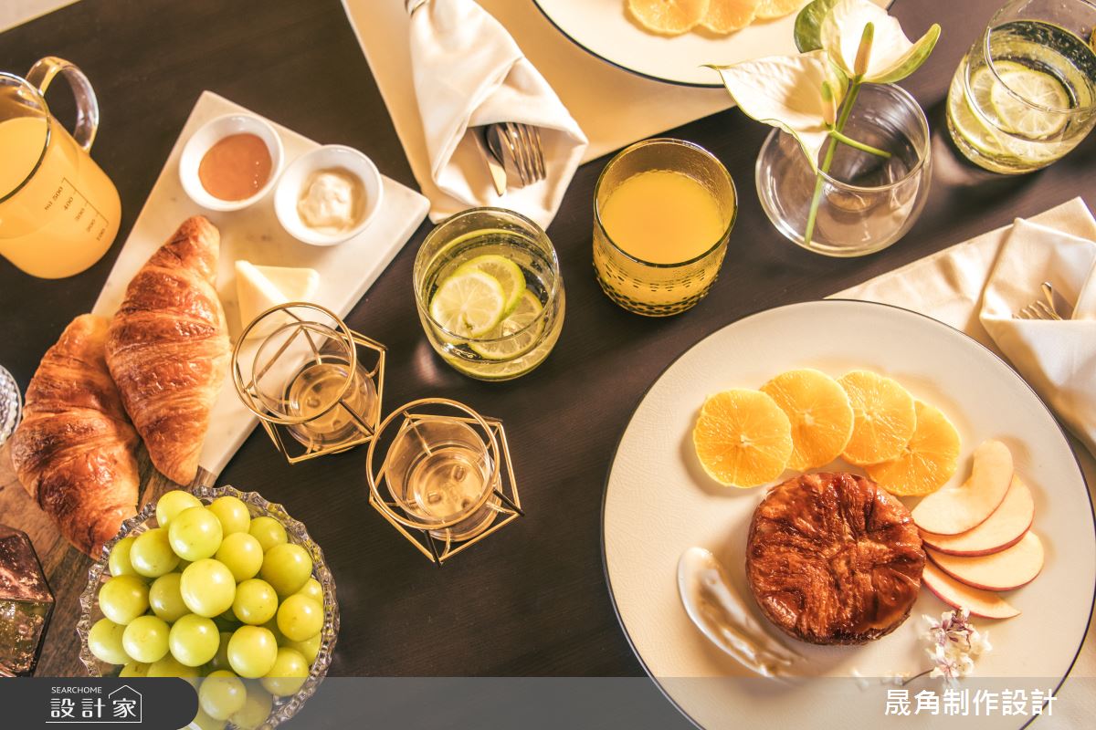 20坪新成屋(5年以下)＿混搭風客廳案例圖片＿晟角制作設計有限公司＿晟角_金盞花假期之4