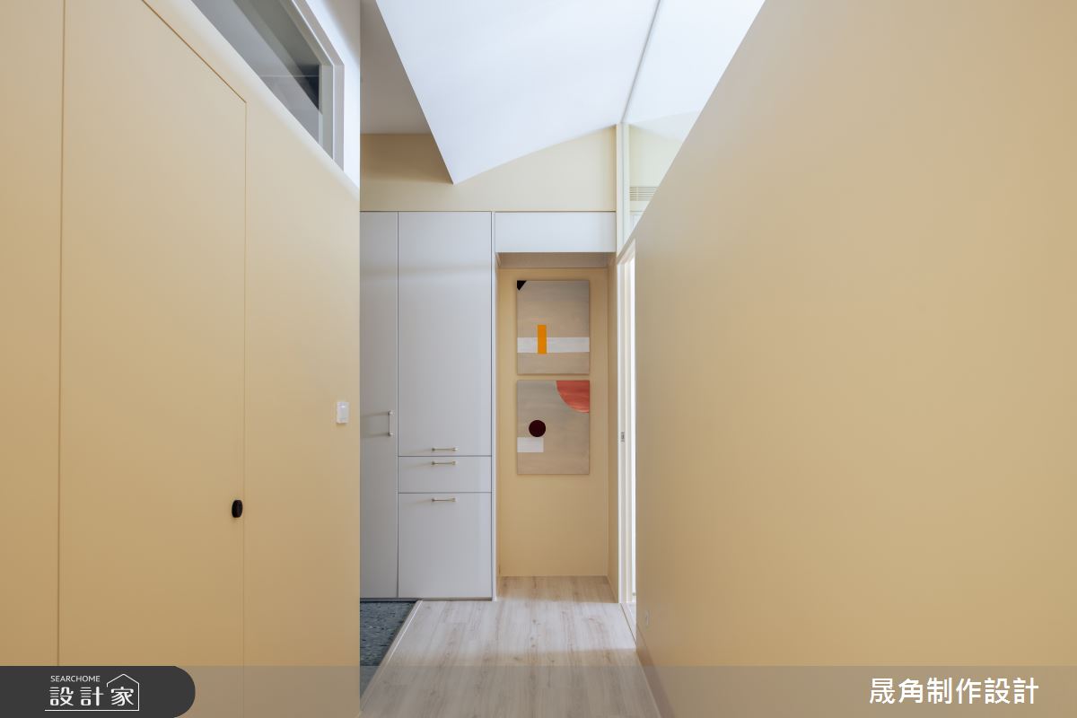 60坪新成屋(5年以下)＿北歐風走廊案例圖片＿晟角制作設計有限公司＿晟角_夢境之3