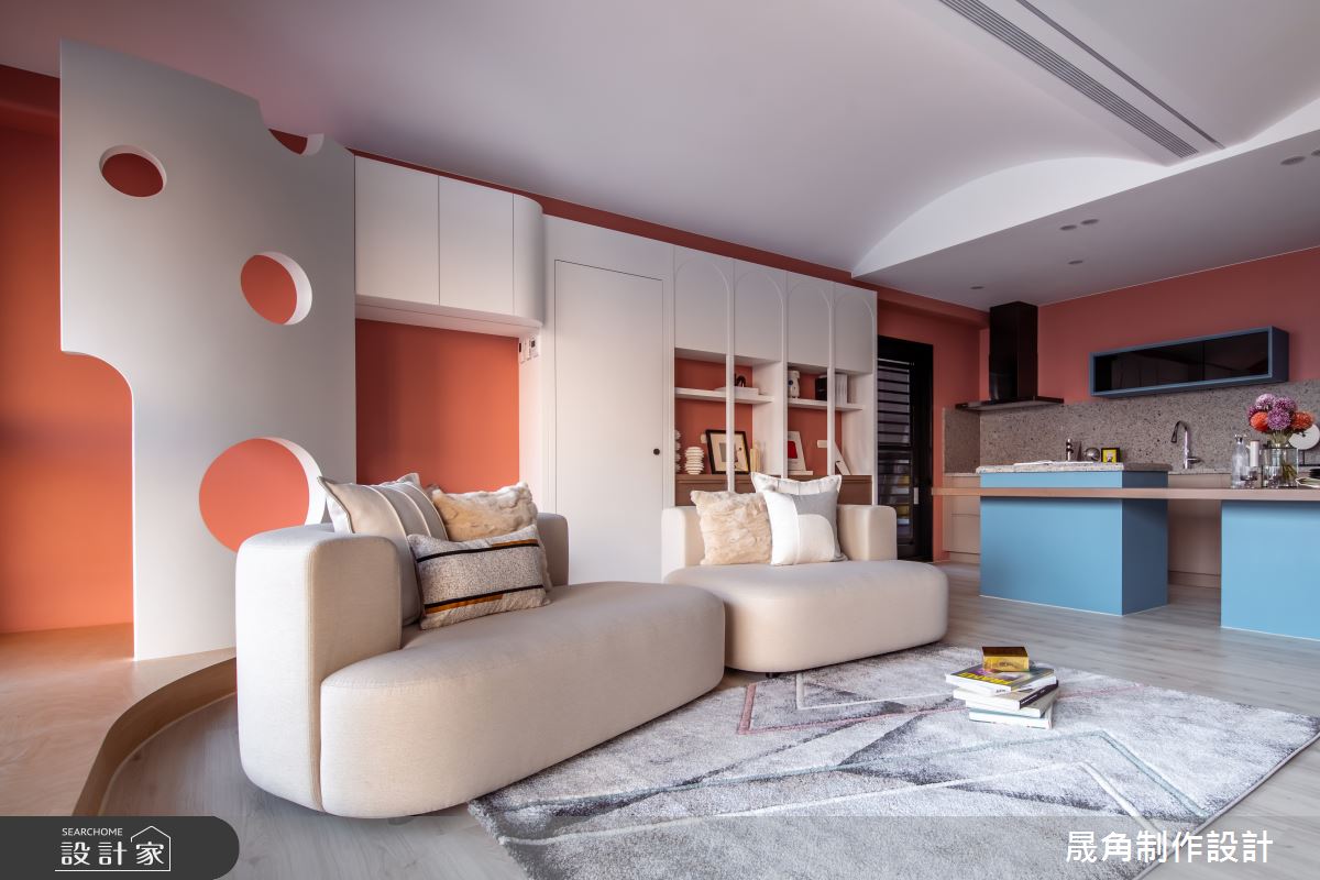 60坪新成屋(5年以下)＿北歐風客廳案例圖片＿晟角制作設計有限公司＿晟角_夢境之8