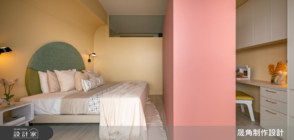 60坪新成屋(5年以下)＿北歐風臥室案例圖片＿晟角制作設計有限公司＿晟角_夢境之20