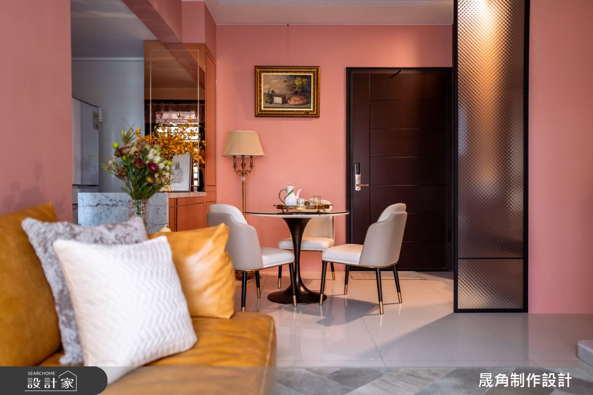 30坪新成屋(5年以下)＿飯店風客廳案例圖片＿晟角制作設計有限公司＿晟角_紅鳶之2