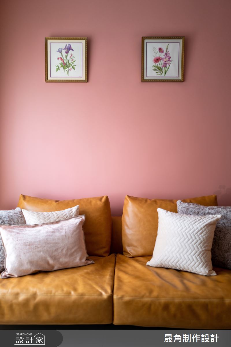 30坪新成屋(5年以下)＿飯店風客廳案例圖片＿晟角制作設計有限公司＿晟角_紅鳶之7